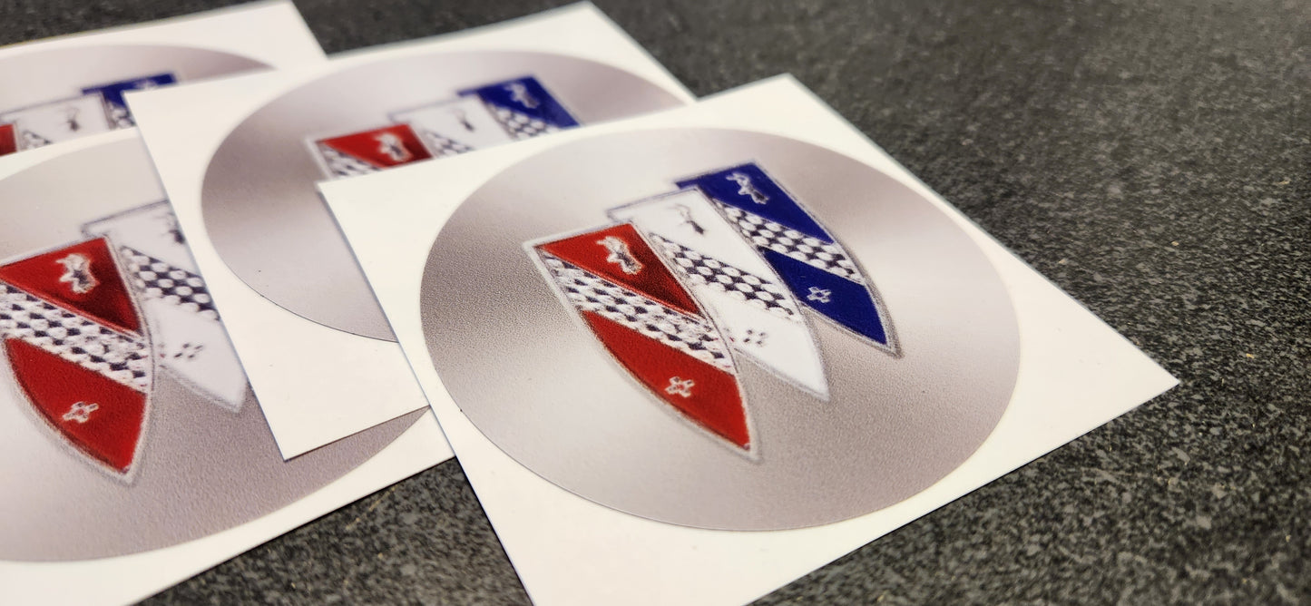 1977-1979 BUICK HUBCAP HQ DECALS (Set of 4)