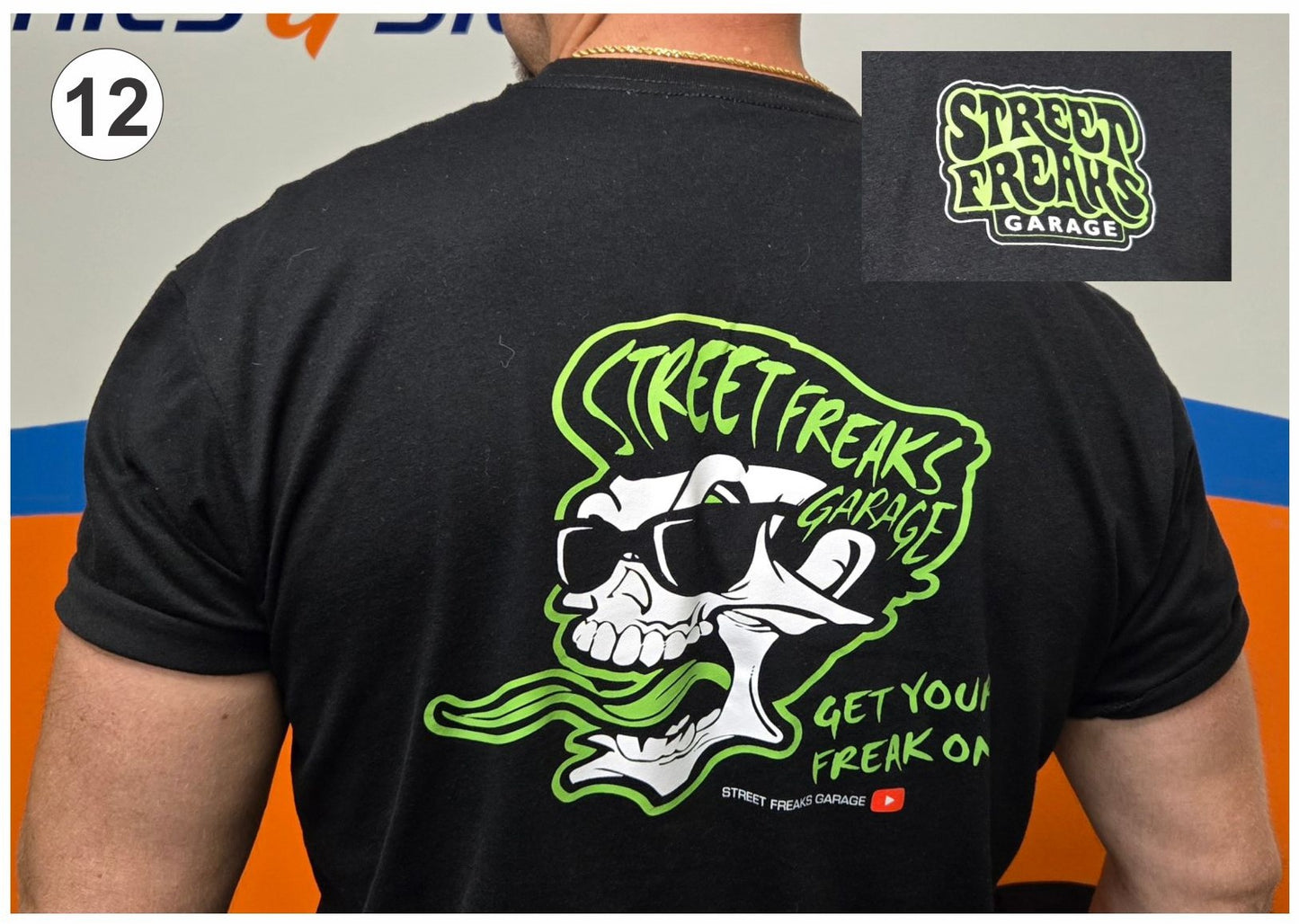 GREASE SPEED SKULL T-SHIRT