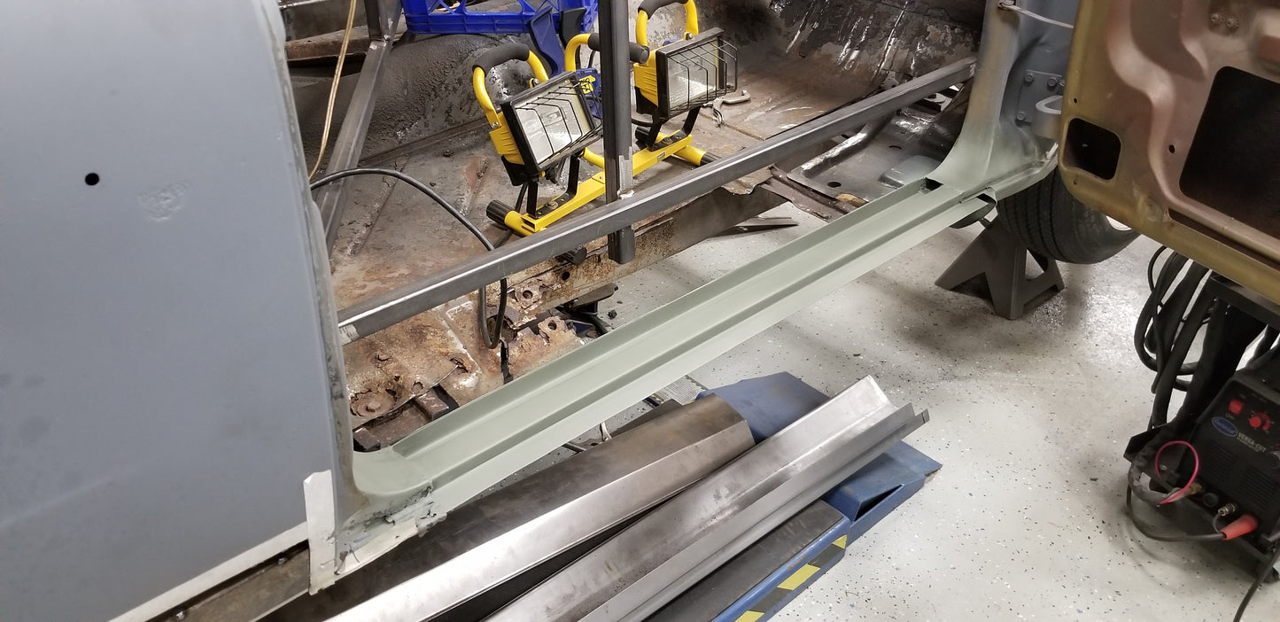 1957-1958 Plymouth Replacement Rocker Tops (Pair)