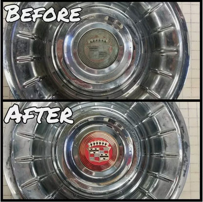 1956 Cadillac Hubcap (Set of 4) HQ Decals
