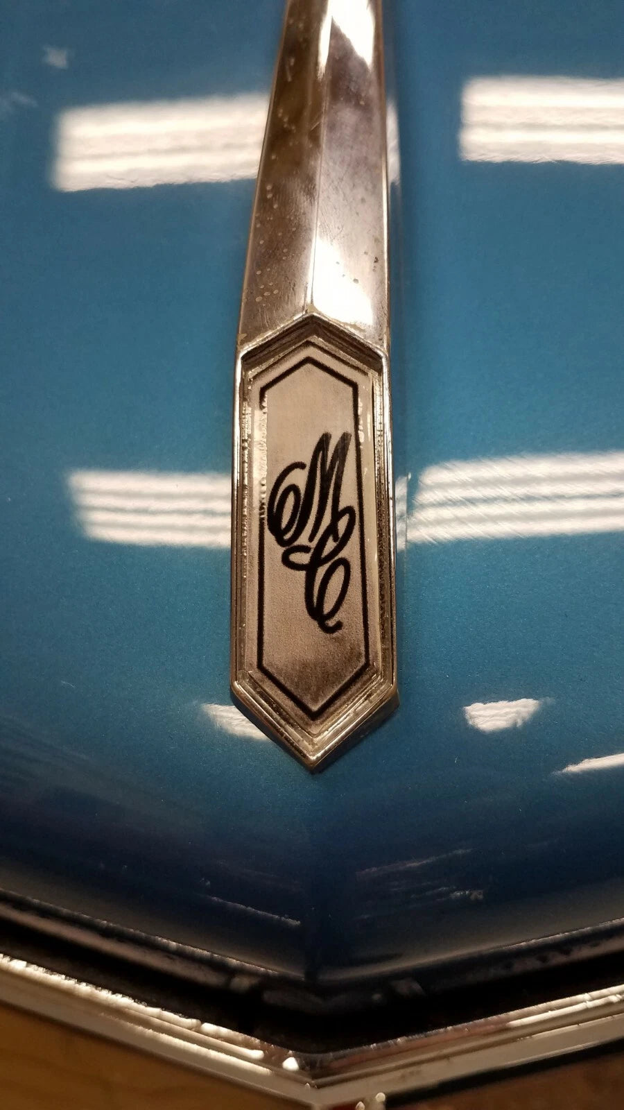 1972 Monte Carlo Hood Ornament MC Decal