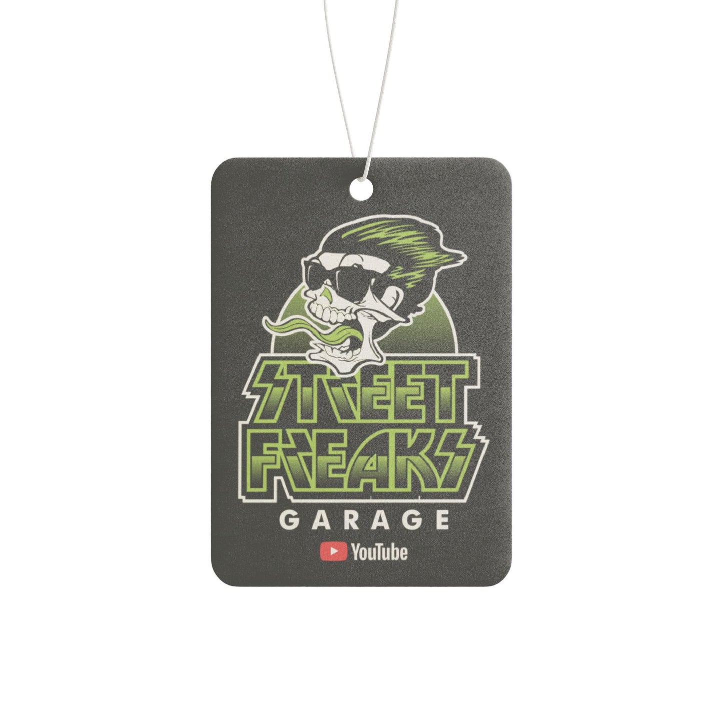 SPEEDY COOL GREASE SKULL CAR AIR FRESHENER