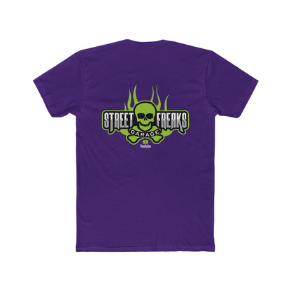 FLAMING SKULL DESIGN T-SHIRT