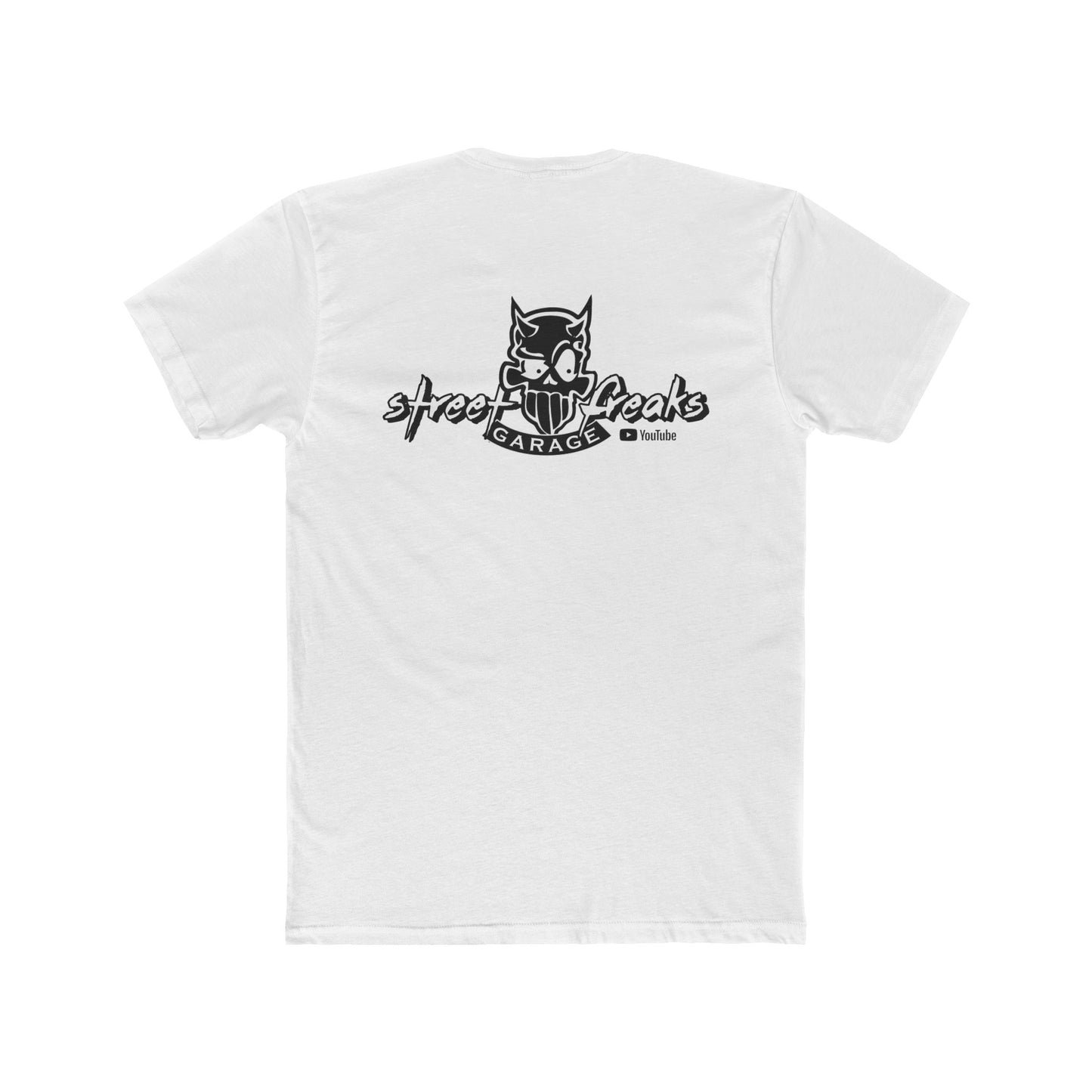 DARK SKULL W/HORNS LOGO T-SHIRT