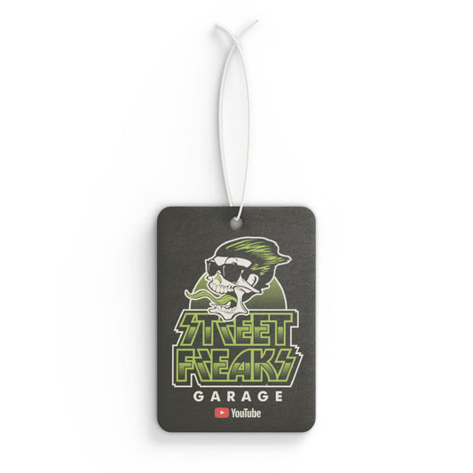 SPEEDY COOL GREASE SKULL CAR AIR FRESHENER