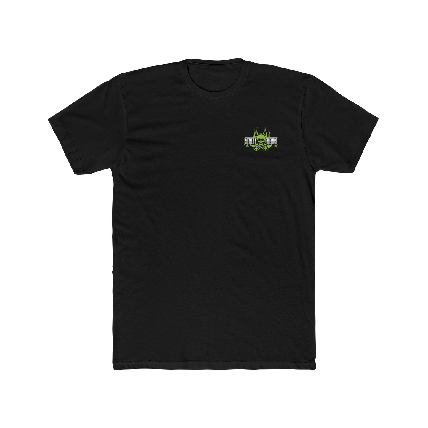 FLAMING SKULL DESIGN T-SHIRT