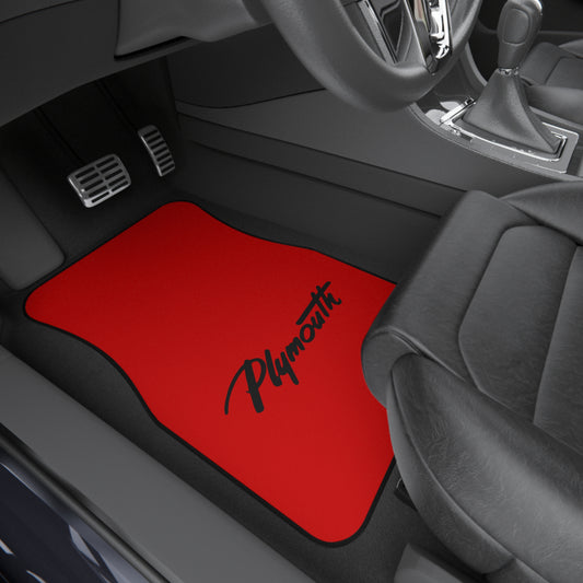 Plymouth Logo Car Mats (Set of 4)