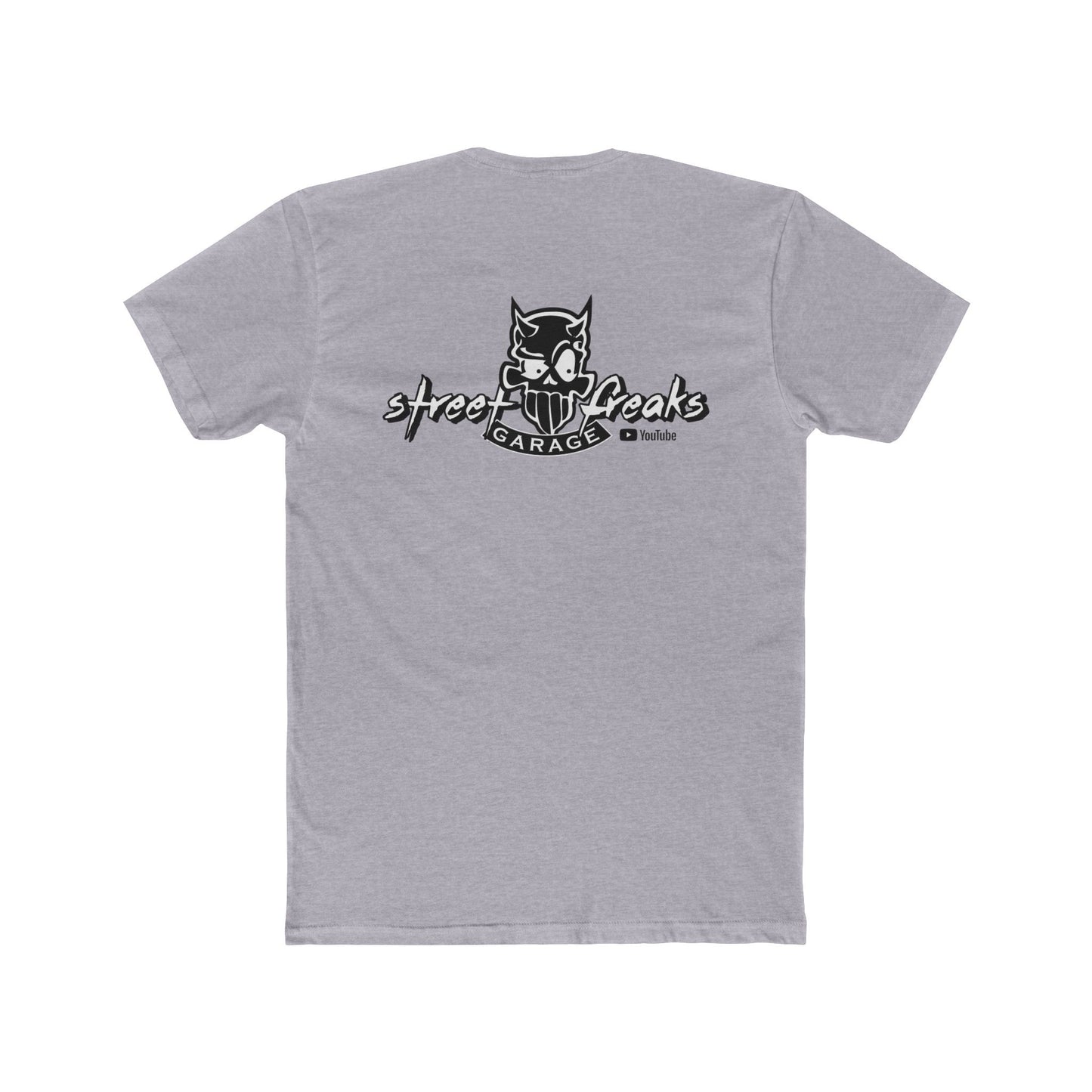 DARK SKULL W/HORNS LOGO T-SHIRT