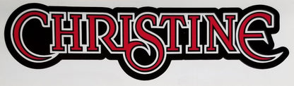CHRISTINE LOGO DECAL
