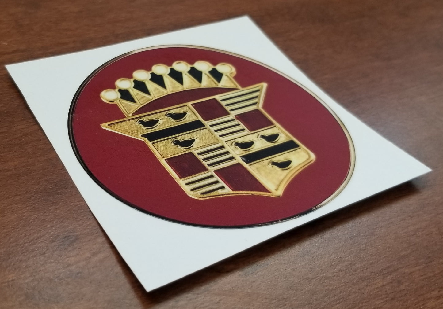 1955 Cadillac Hubcap (Set of 4) HQ Decals