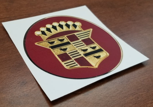 1955 Cadillac Hubcap (Set of 4) HQ Decals