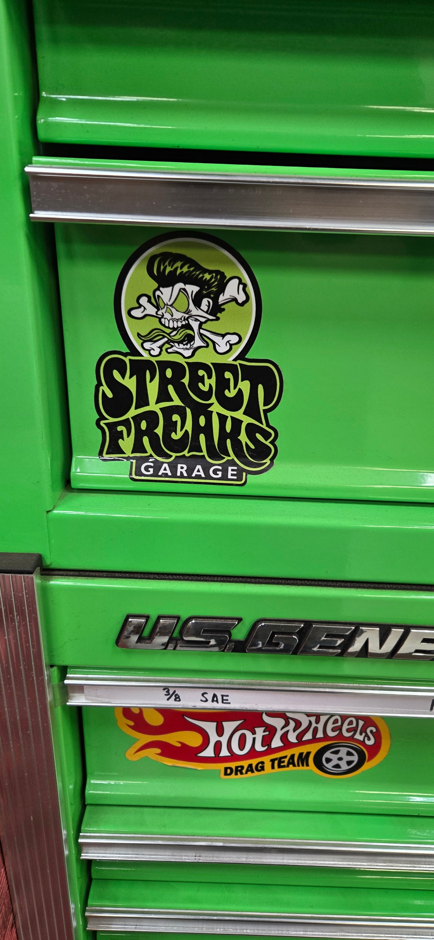 STREET FREAKS GARAGE DECALS (3.75" x 5")