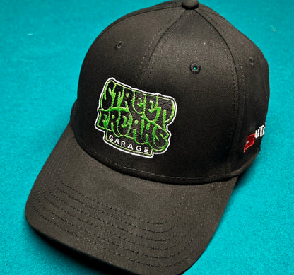 Black Baseball Hat (Mid/Low Profile)