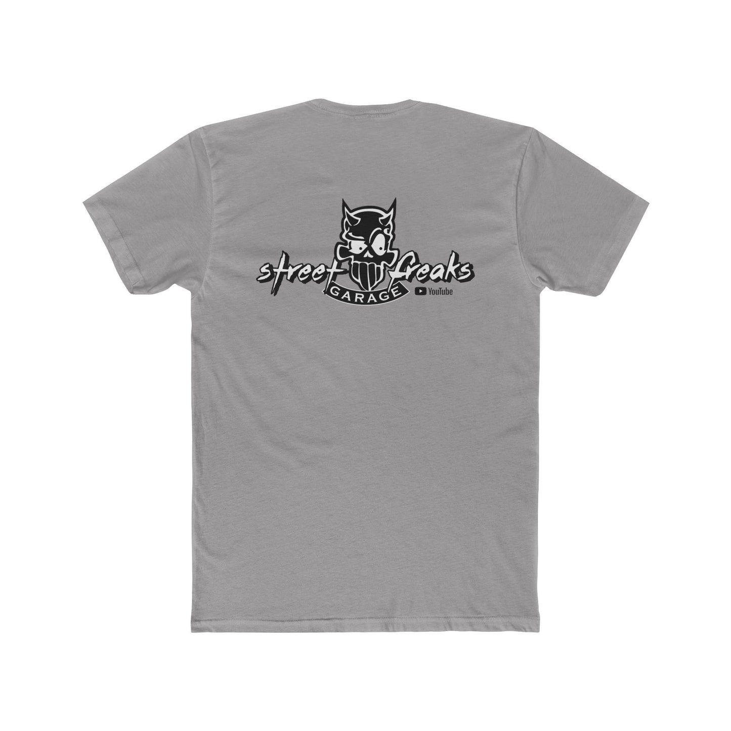 DARK SKULL W/HORNS LOGO T-SHIRT