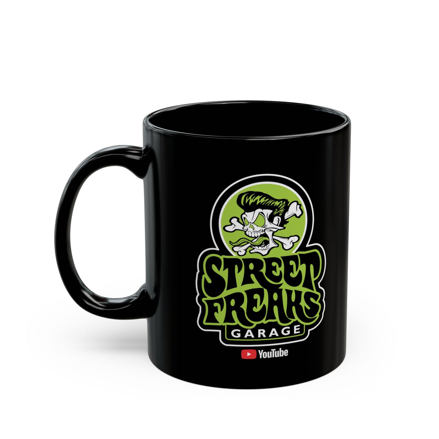 Street Freaks Classic Black Mug (11oz)