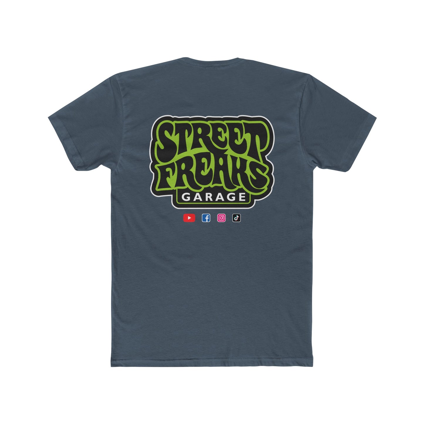 STREET FREAKS LOGO (No Skull) SOCIALS T-SHIRT