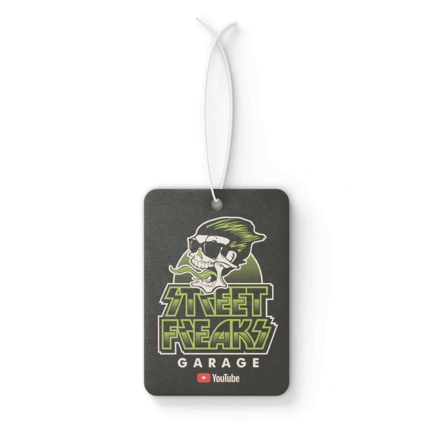 SPEEDY COOL GREASE SKULL CAR AIR FRESHENER