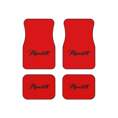 Plymouth Logo Car Mats (Set of 4)