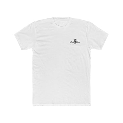 DARK SKULL W/HORNS LOGO T-SHIRT