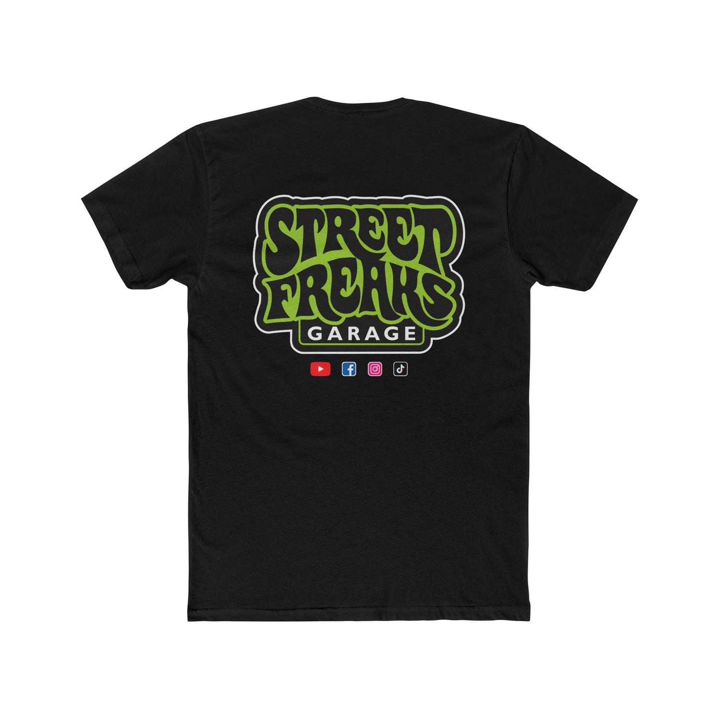 STREET FREAKS LOGO (No Skull) SOCIALS T-SHIRT
