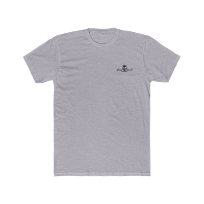DARK SKULL W/HORNS LOGO T-SHIRT