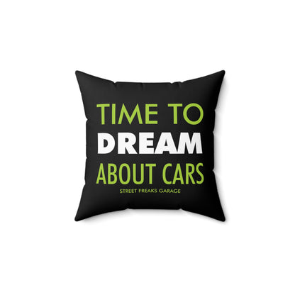 STREET FREAKS "DREAM ABOUT CARS" SQUARE PILLOW