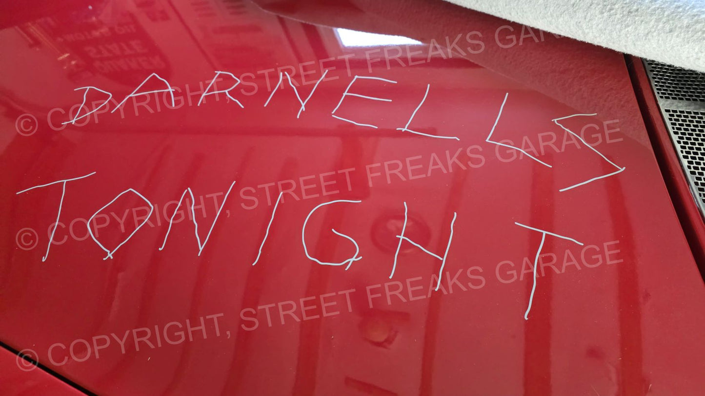 DARNELL'S TONIGHT HOOD GRAPHICS