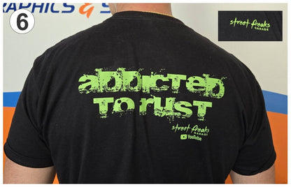 ADDICTED TO RUST T-SHIRT
