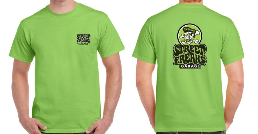 SLIME GREEN OG LOGO T-SHIRT