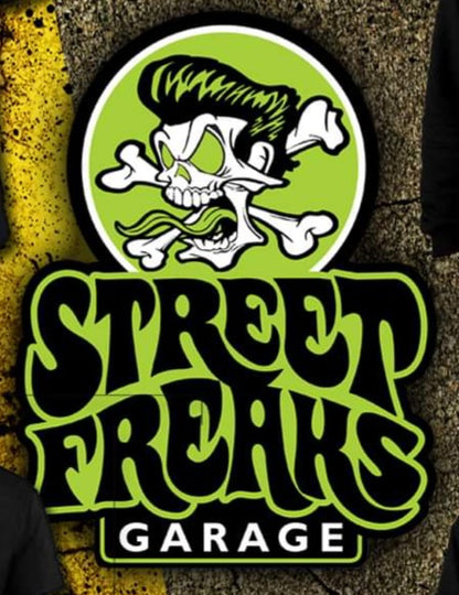 STREET FREAKS GARAGE DECALS (3.75" x 5")